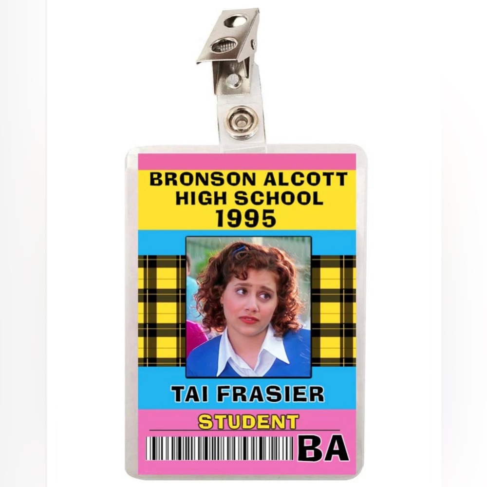 Clueless Tai Frasier High School Student ID Badge